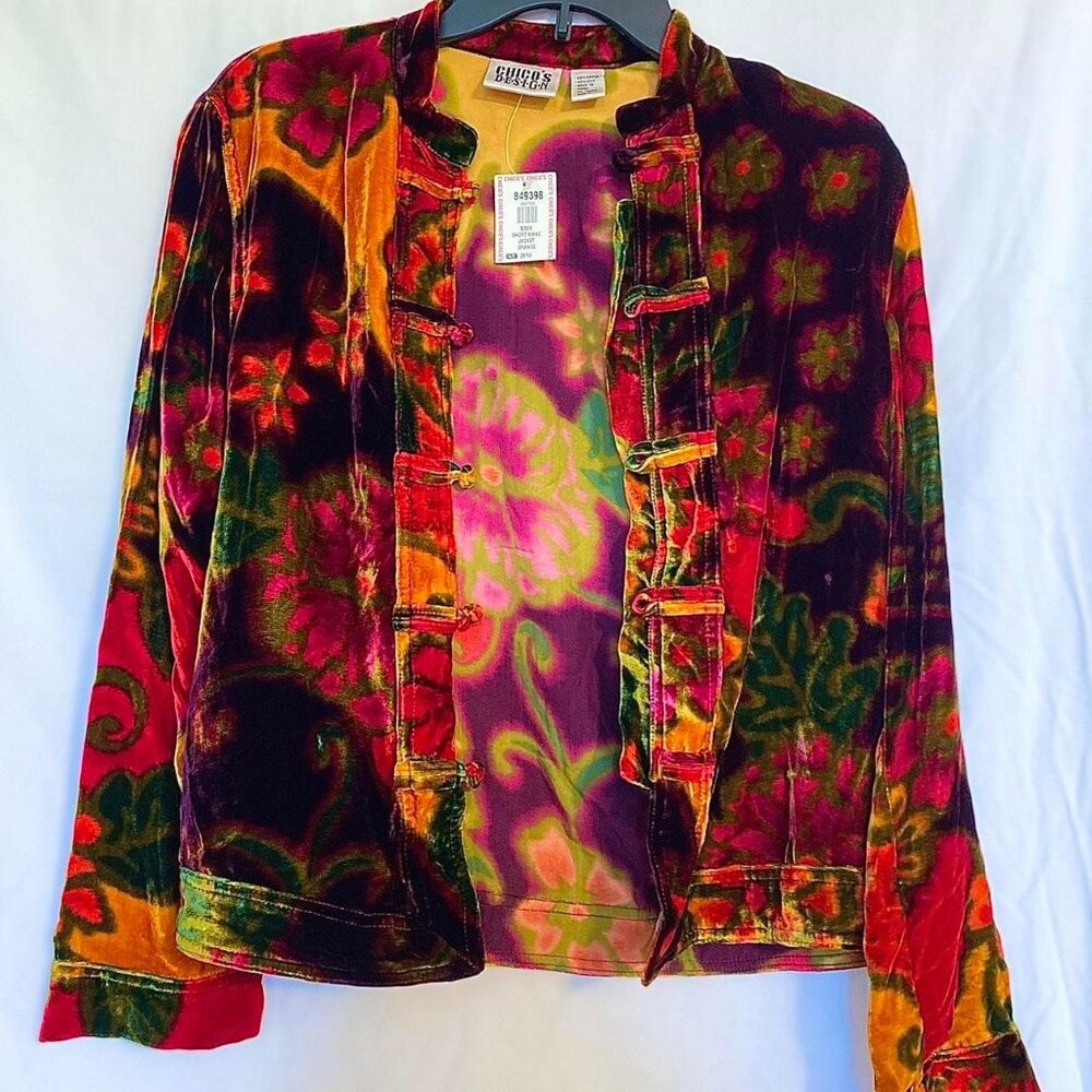 Chico's 70s Style Blazer Jacket